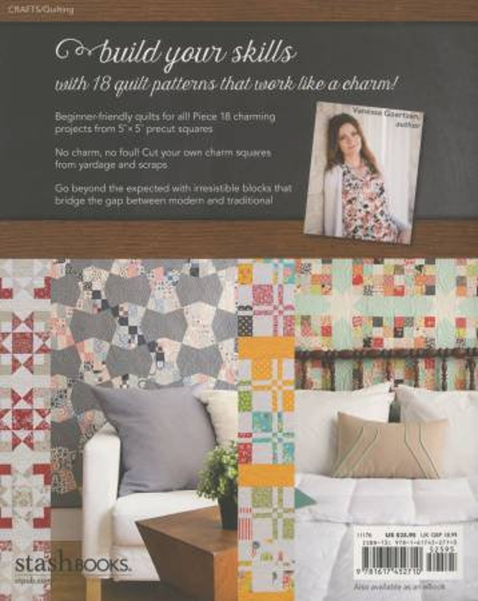 Charm School Quilt Book 18 Patterns by Vanessa Goertzen of Etsy