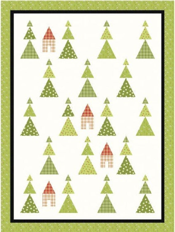 Among the Pines Quilt Pattern PM728 From Pieces From My Heart -   Portugal