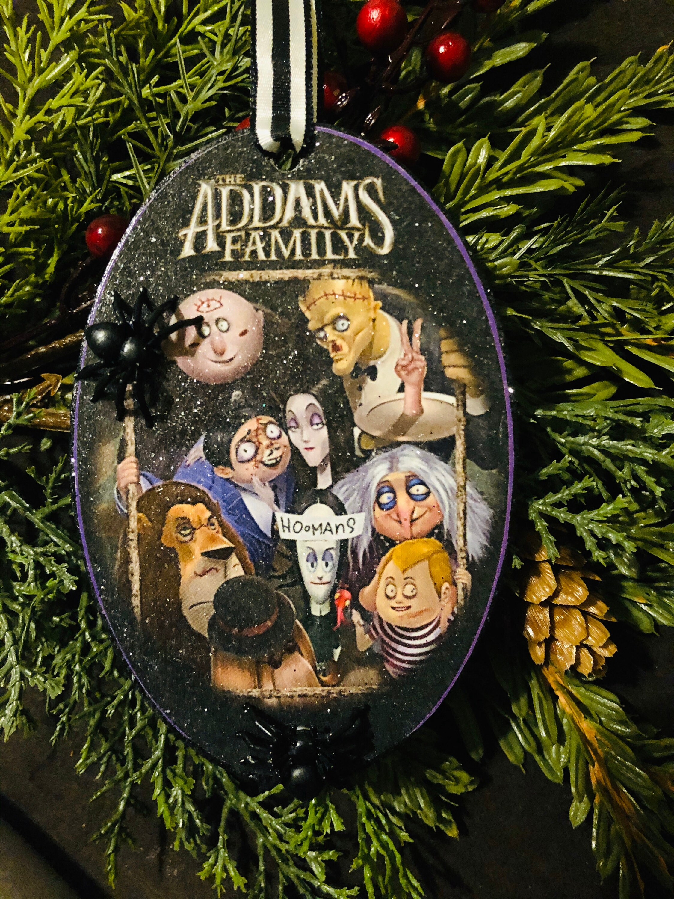 Addams Family Christmas Ornaments 