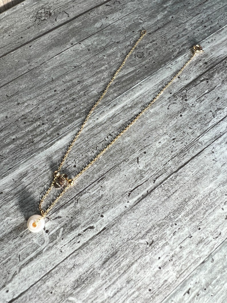 Necklace Safety Chain, Adjustable Extension and Clasp. 14k Goldfilled. Arthritis Friendly. DIY