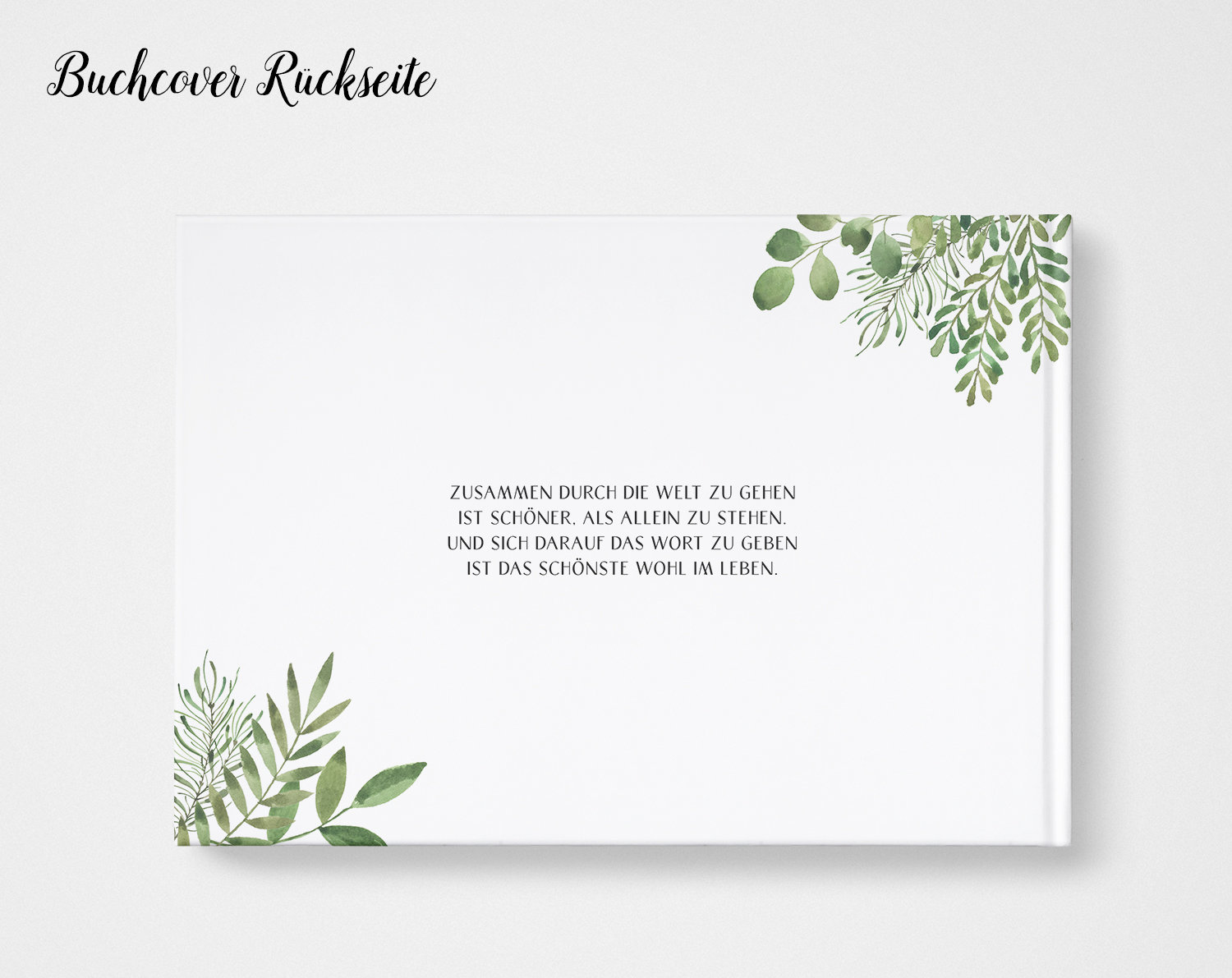 Hochzeit Gästebuch Greenery Hochzeitsgästebuch mit Fragen A4 Etsy.de