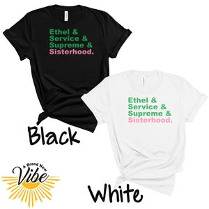 Pink and Green Sisterhood Short-Sleeve T-Shirt