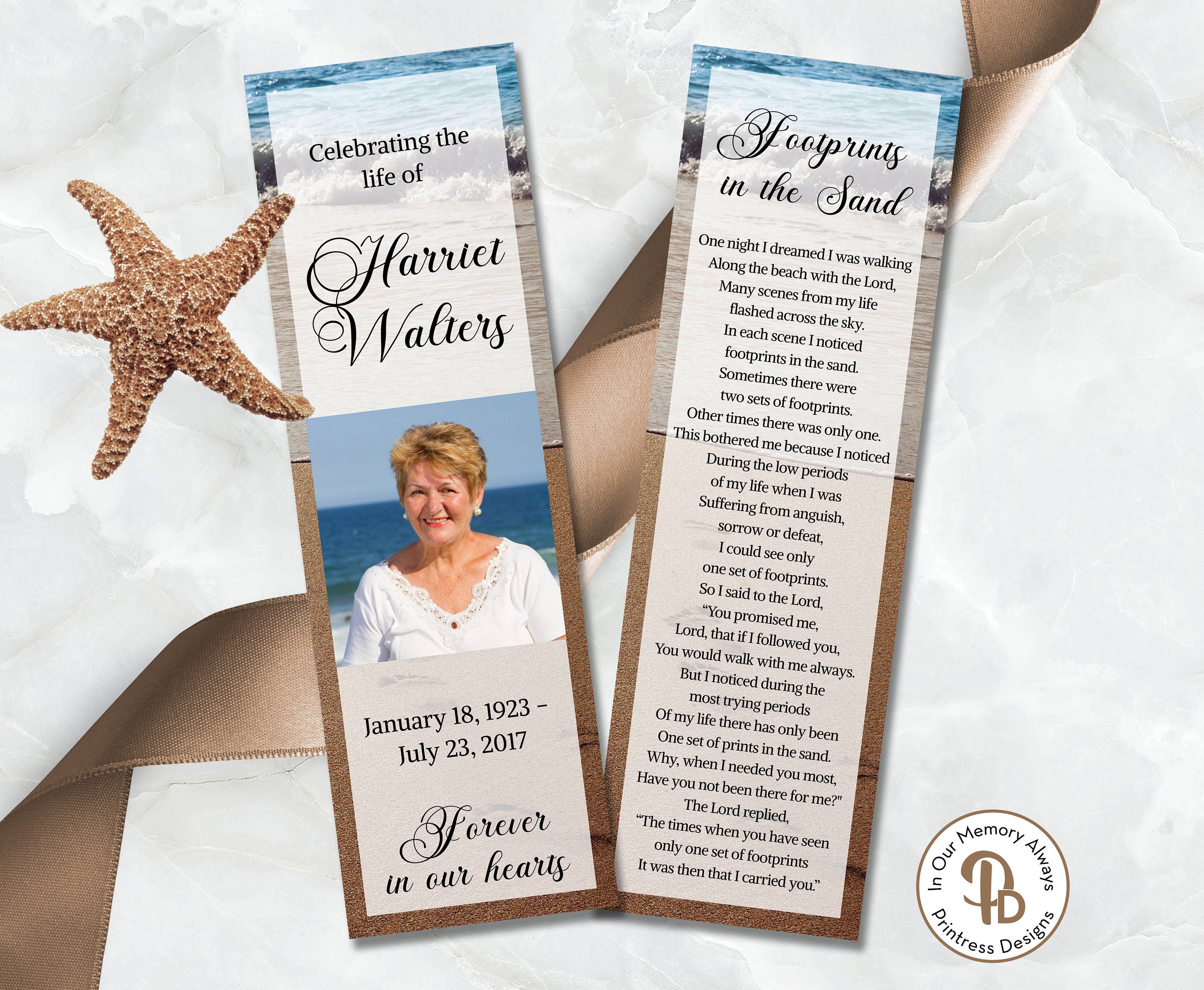 Footprints In The Sand - 10 Free PDF Printables - View #10