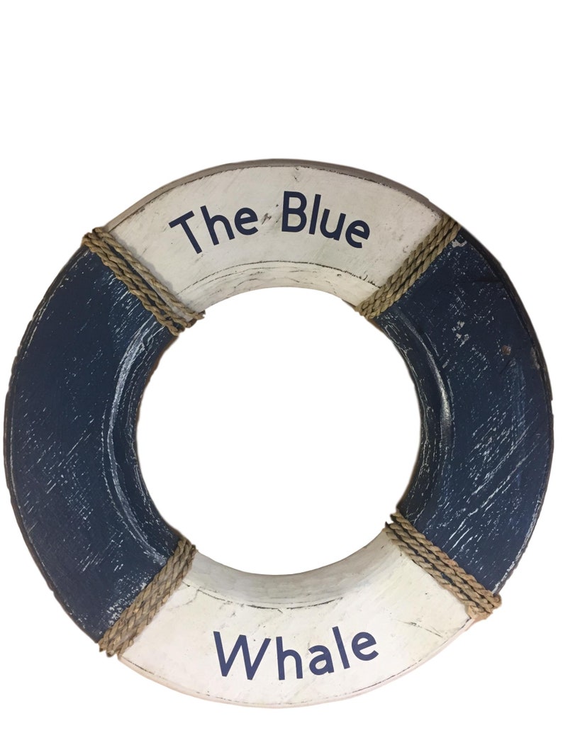 Personalized Life Preserver Decoration Personalized With Etsy