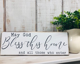 God Bless This Home Etsy