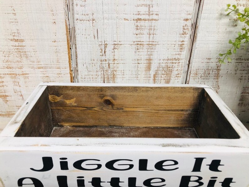 Jiggle It Just a Little Bit the Toilet Handle Bathroom Etsy