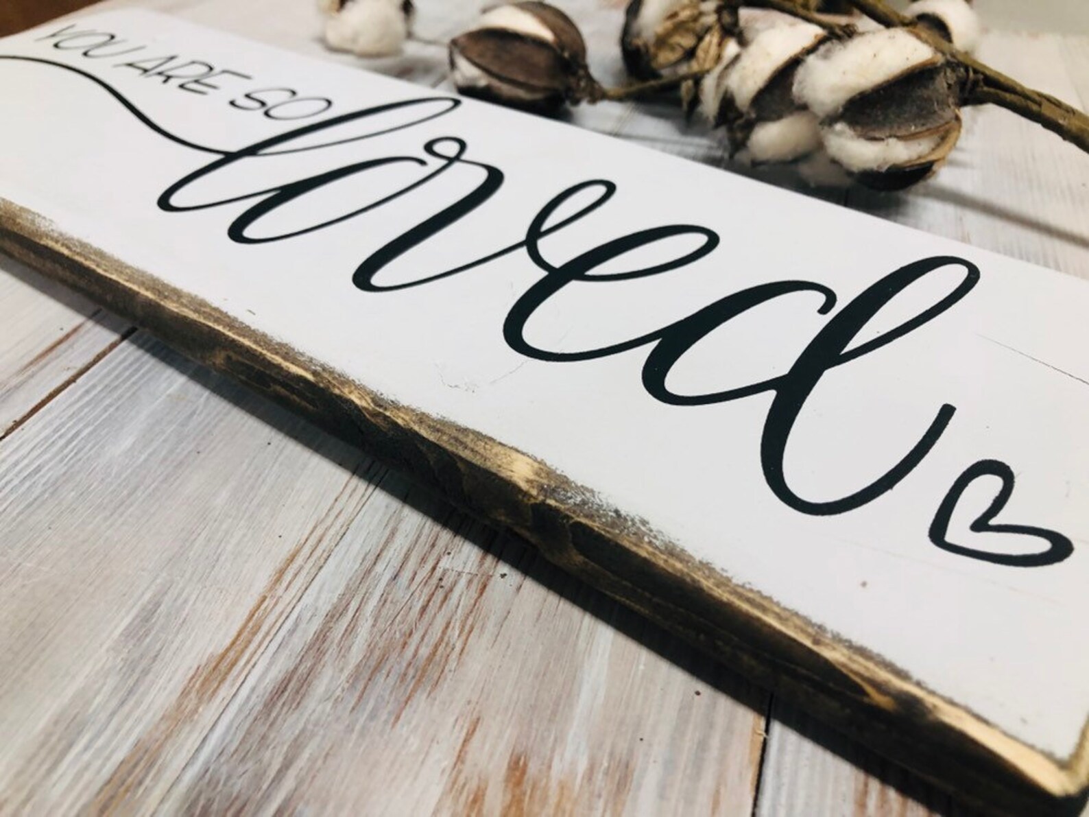 You Are so Loved Wood Sign Master Bedroom Sign Farmhouse Etsy