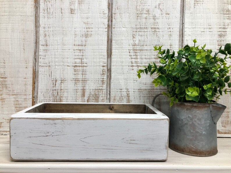 Plain White Bathroom Storage Box Toilet Box Toilet Caddy Etsy