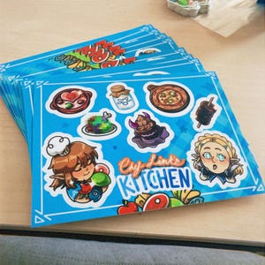 Chef Link&#39;s Kitchen - Sticker Set