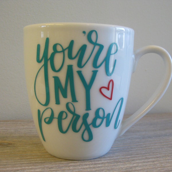 You're My Person Decal - You're My Person Car Decal - You're My Person Monogram Decal - You're My Person - Car Decal - Monogram Decal