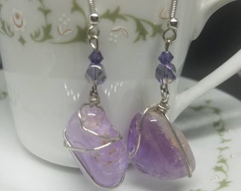 Amethyst Stone Earrings