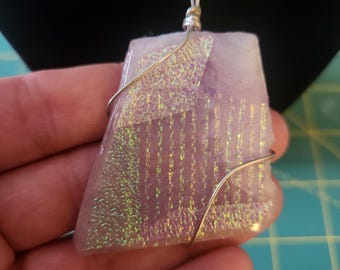 Dreamy Dichroic Necklace