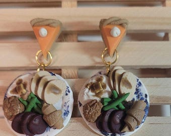 Thanksgiving Dinner Earrings