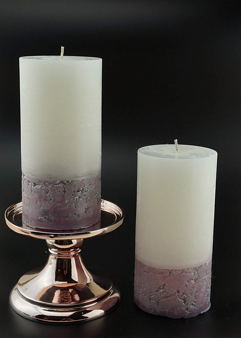 2 Citronella Scented Pillar Candle 6 Inch Tall X 3 Inch Wide