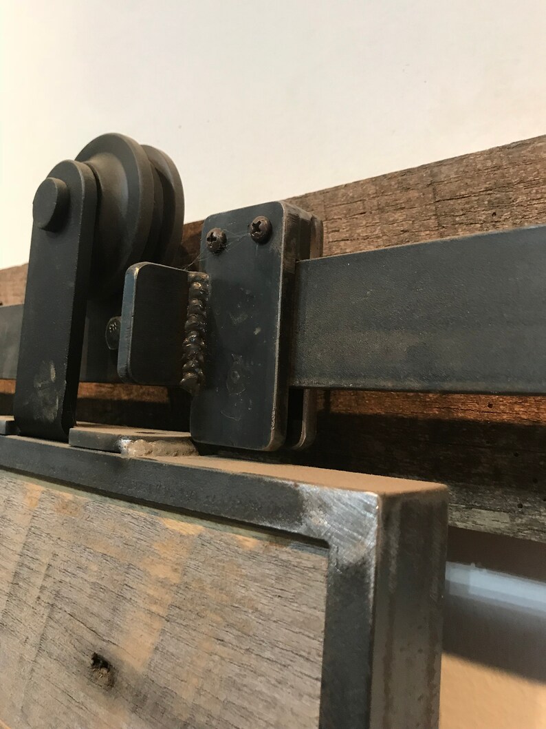 Antique Sliding Barn Door Hardware Stopper Made With Steel Etsy