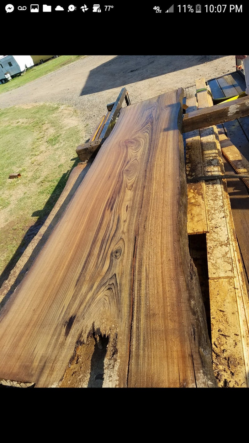 Live edge Sinker Cypress Wood Slab priced per board foot Etsy