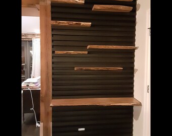 Display Shelving Unit with Removable Shelves