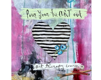 Pour Your HeART Out - Art Therapy Course with Asphyxia
