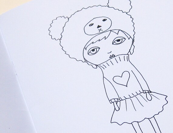 Kolorowanka Lalek Rysunki Oryginalne Kolorowanki Dla Dzieci Kreatywne Książki Artystyczne