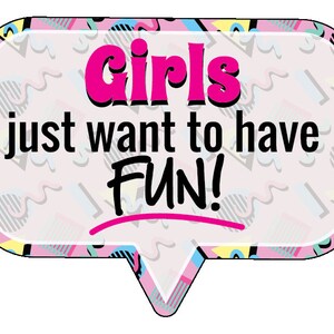 80's Party Printable Photo Booth Props, 80s Photo Booth Props, NSTANT ...