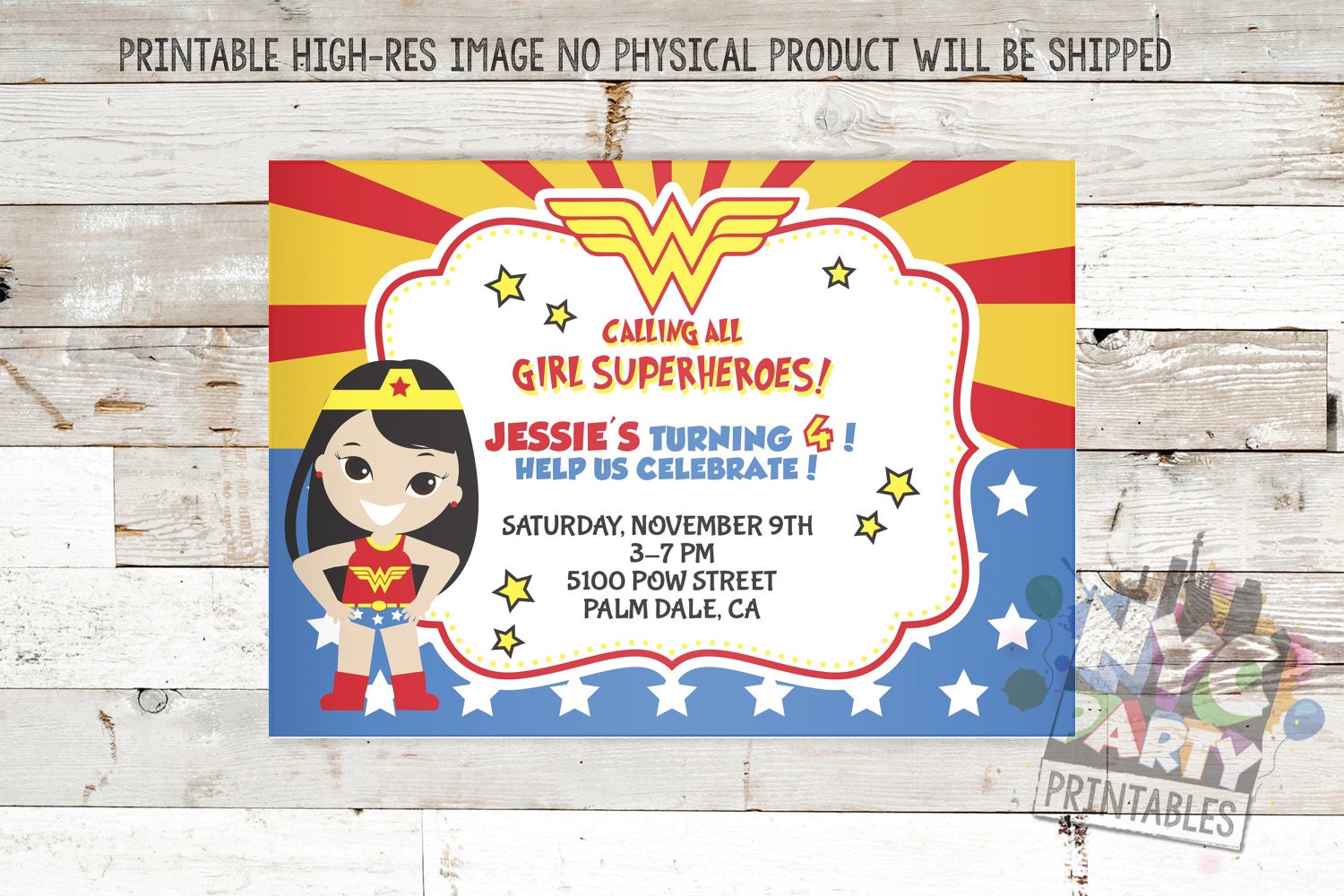 Wonder Woman Party, Wonder Woman Birthday Party, Wonder Woman Birthday Invitation, Wonder Woman Birthday Invite Printable - Etsy wonder-woman-party-wonder-woman-birthday-party-wonder-woman-birthday-invitation-wonder-woman-birthday-invite-printable-etsy