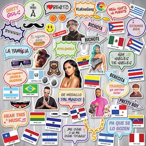 Reggaeton Photo Booth Props, Reggaeton Party, Reggaeton Party Props, Reggaeton Photo Booth, Latin Music Photo Booth Props, with FREE SIGN