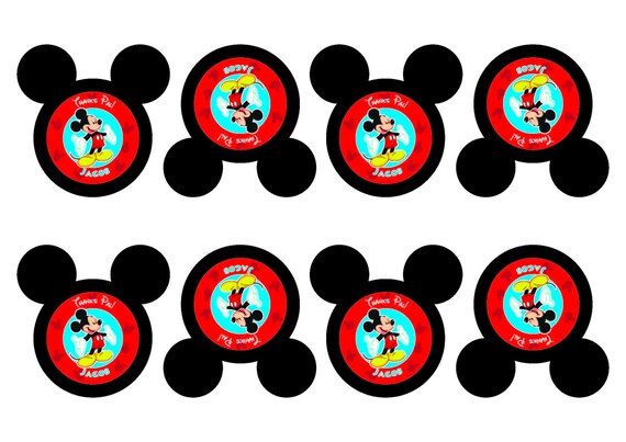 Etiquetas De Regalo De Mickey Mouse Party Favor Etiquetas Etsy Etiquetas De Regalo De Mickey Mouse Party Favor Etiquetas Etsy