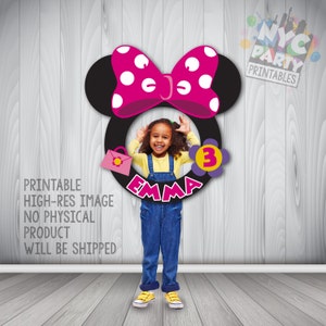Minnie Mouse Photo Booth Frame, Minnie Mouse Party, Mickey Mouse Photo Booth-Printable Minnie Mouse Photo Booth Frame, Minnie Mouse Frame
