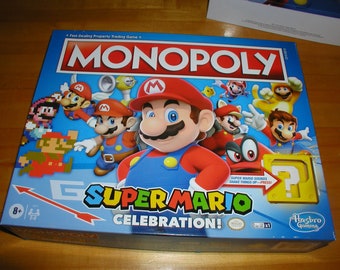 Super Mario Celebration Monopoly Game -
