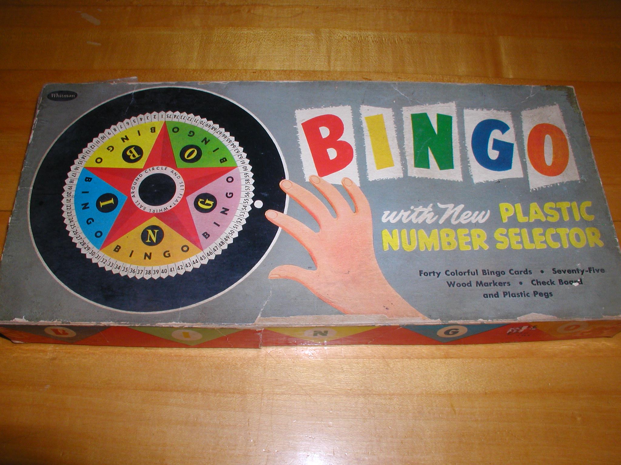 Antique Bingo Game - Etsy