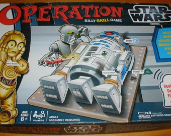 vintage STAR WARS Edition Operation Game - Complete and Works