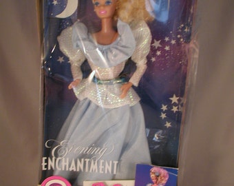 Vintage Evening Enchantment Barbie  - Mattel 3596  (1989) - NRFB - Barbie Doll