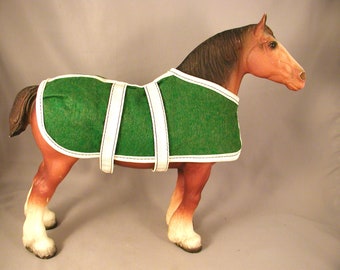 Breyer Traditional  Clydesdale Mare #8384 Mold #83 with blanket