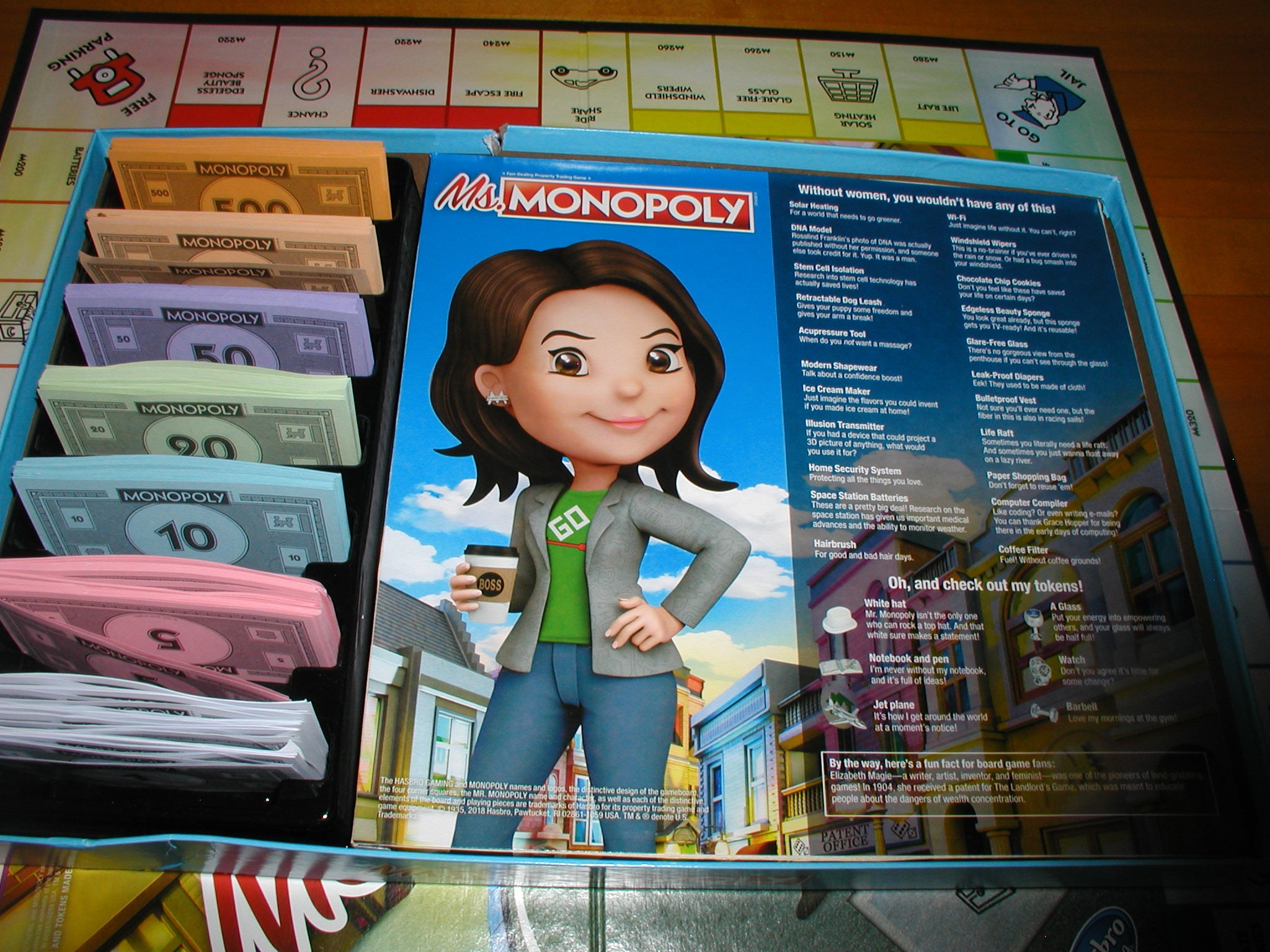 Buy MS. MONOPOLY Monopoly Game - "the Game Where Women Make More Than Men:  - Hasbro #92961 Online in India - Etsy