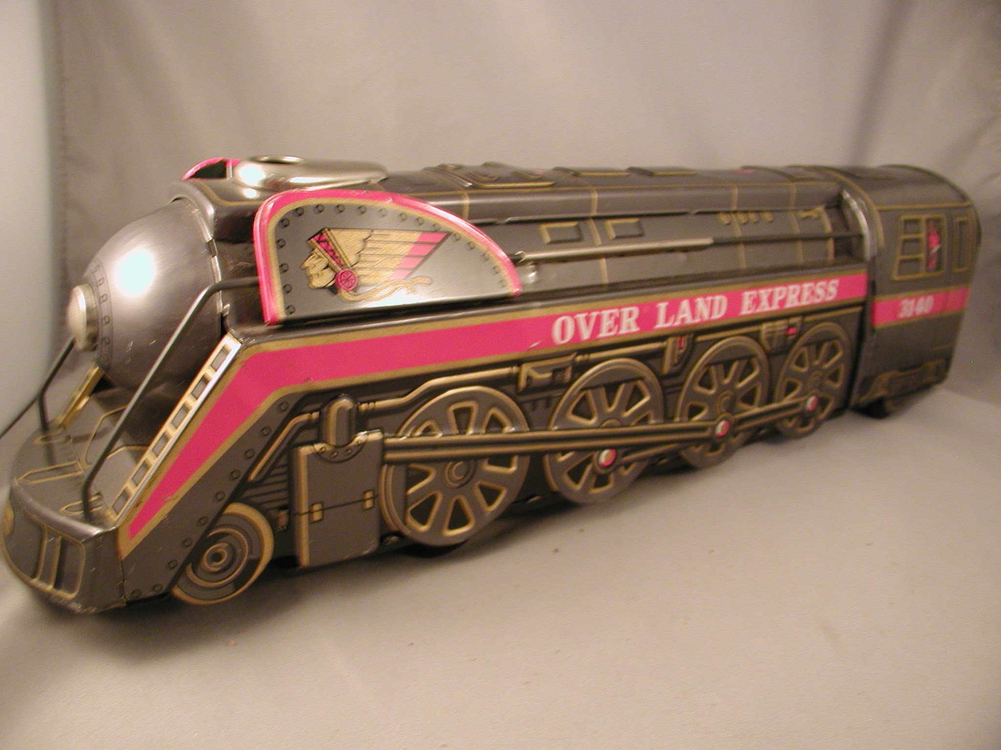 Vintage 1950's Jap Tin OVERLAND EXPRESS 3140 - BO - Great