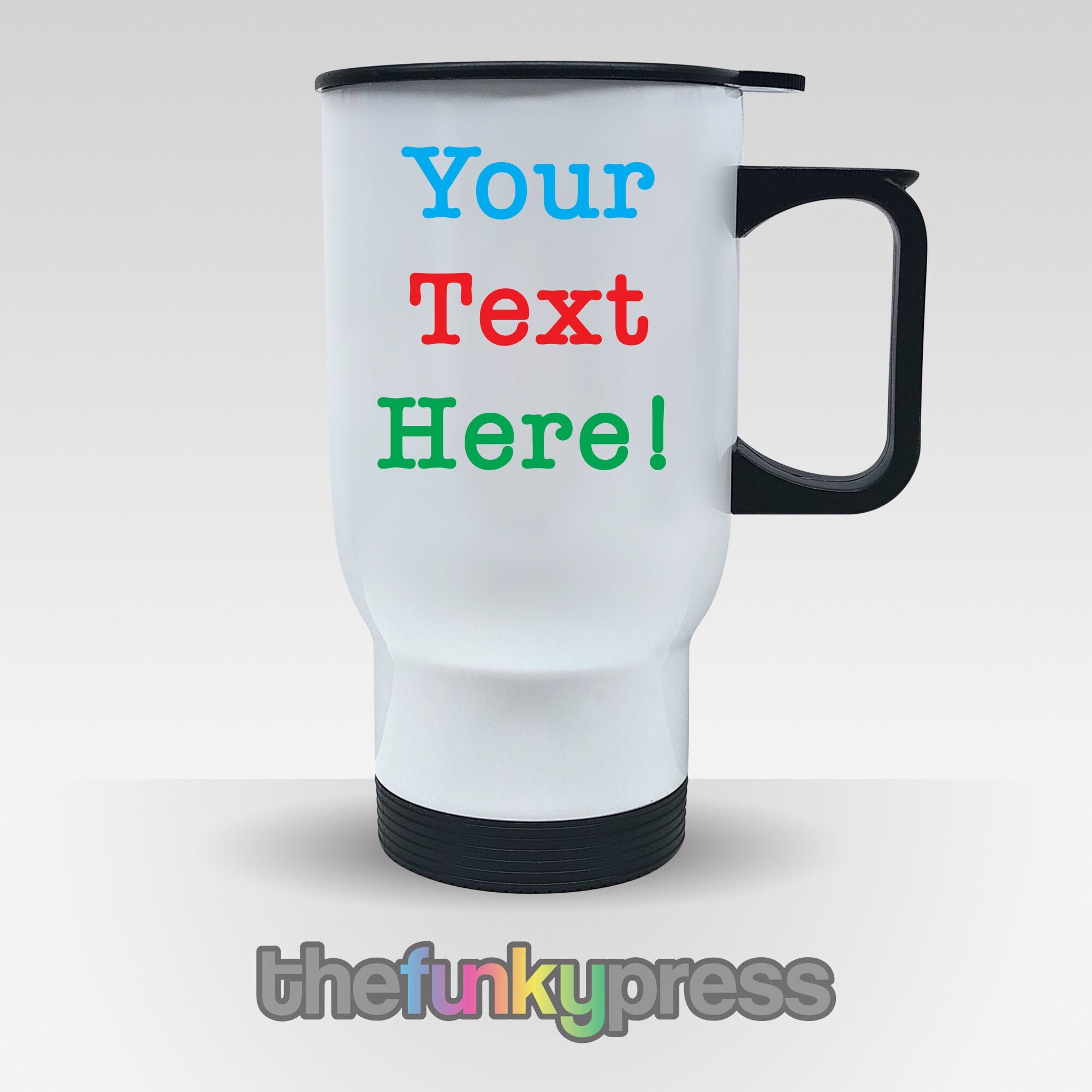 personalised reusable travel mug
