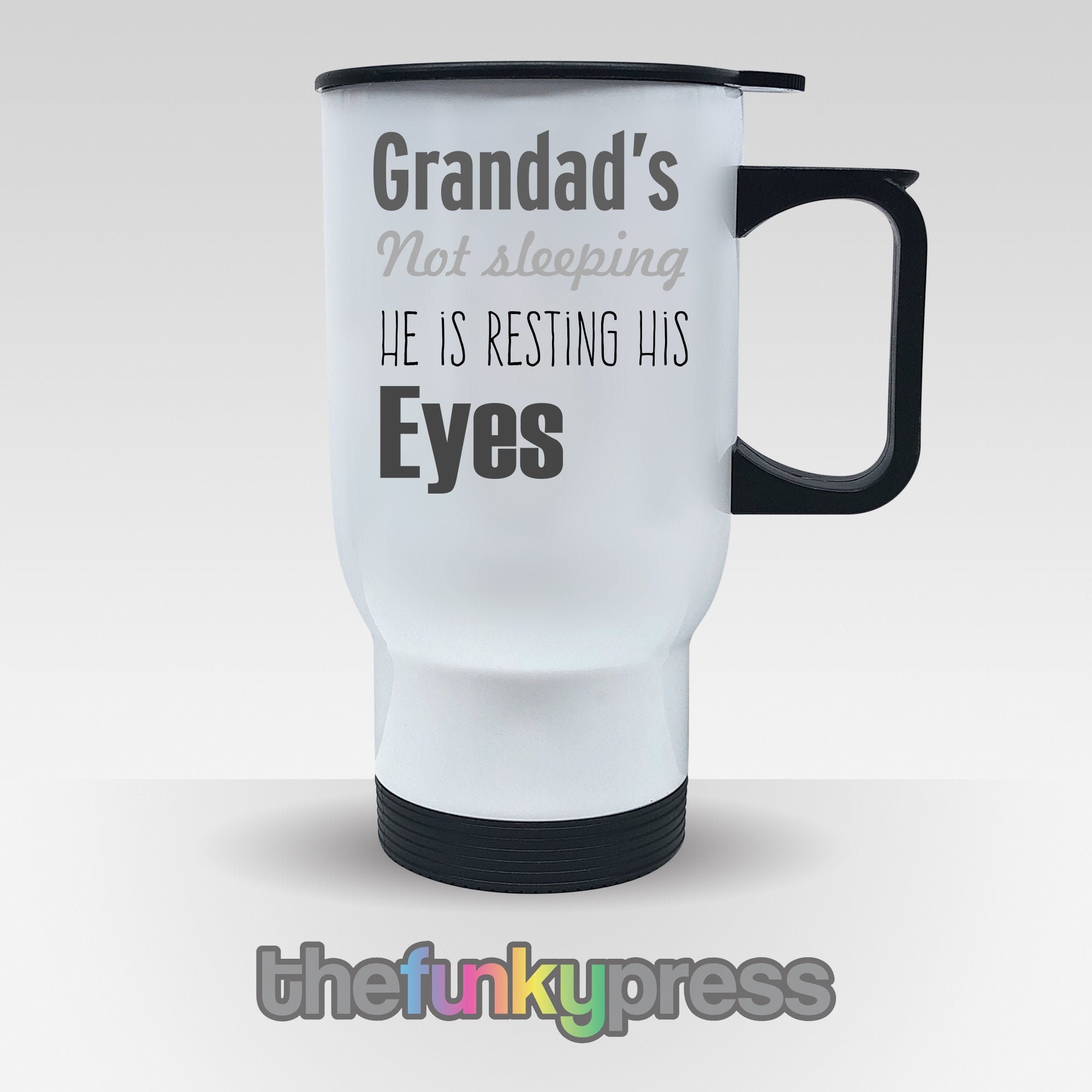 grandads not sleeping mug