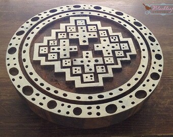 Wood Block Printing Hand Carved Indian Wood Textile Block Stamp Medieval Fabric Chernigov Byzantine Motif 11th 12th century Byzantium