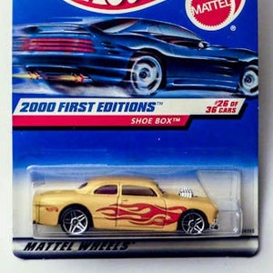Hot Wheels 2000 First Editions - Shoe Box MOC