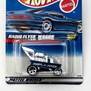 Hot Wheels Radio Flyer Wagon-from 2000 Long Card-hard to