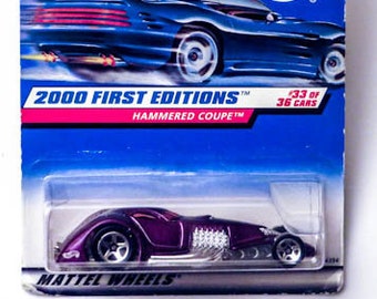 Hot Wheels 2000 First Editions - Hammered Coupe MOC - Etsy