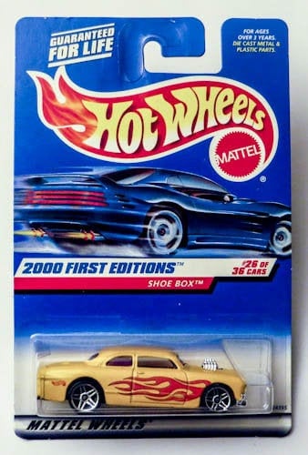 Hot Wheels 2000 First Editions - Shoe Box MOC - Etsy