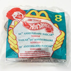 Hot Wheels 1998 - McDonalds 50th Anniversary NASCAR vehicle - MIP