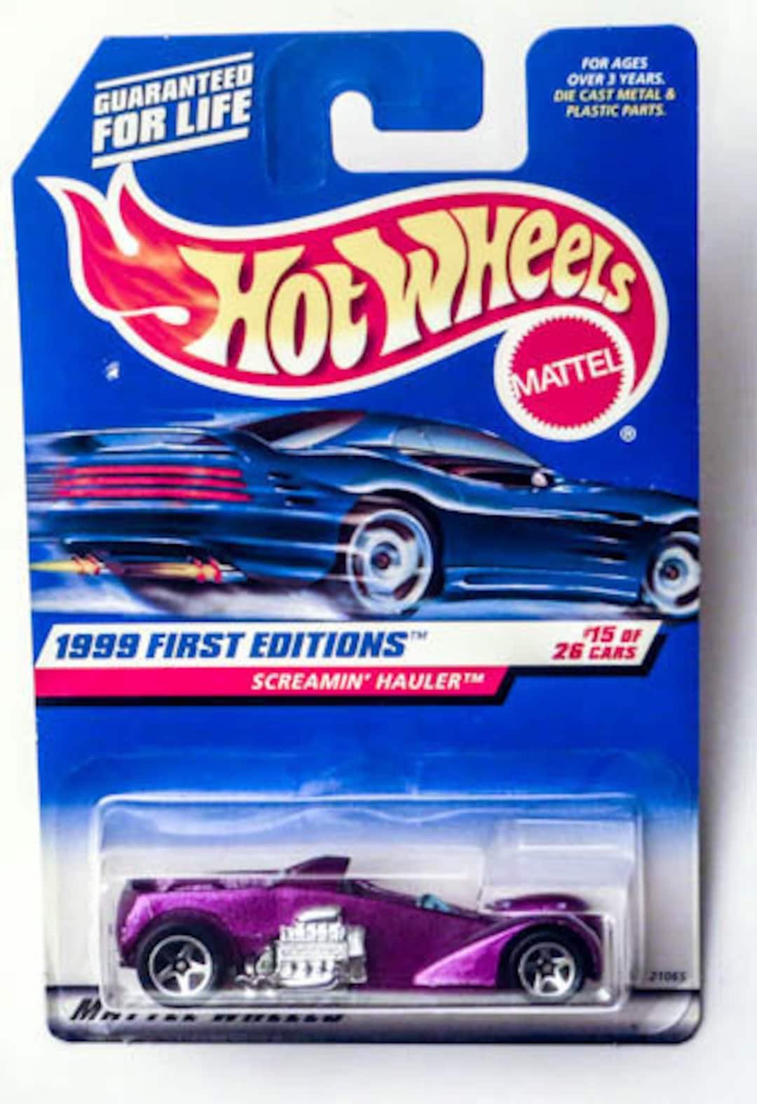 Hot Wheels 1999 First Editions - Screamin' Hauler MOC - Etsy