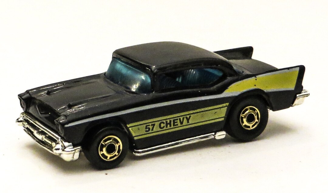 Hot Wheels 1982 Gold Hot Ones - 57 Chevy - Etsy