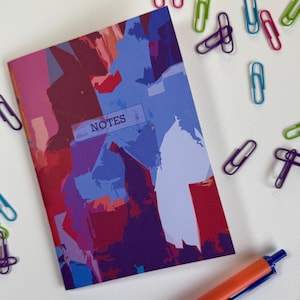 Abstract A6 notebook, cute stationery, valentines day gifts