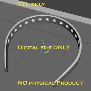 Universal Headband STL ONLY DIgital File, No physical Product.