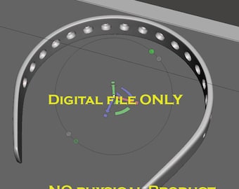 Universal Headband STL ONLY DIgital File, No physical Product.