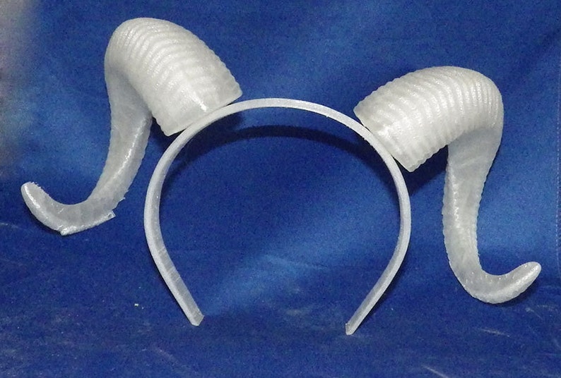 Revised Ram Horns, Adjustable on Headband image 3
