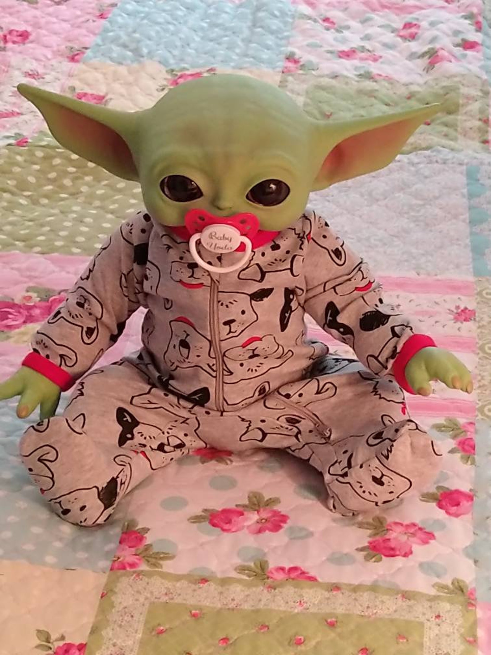 Yoda Baby Boy or Girl Minky Fleece FULL Body doll Etsy